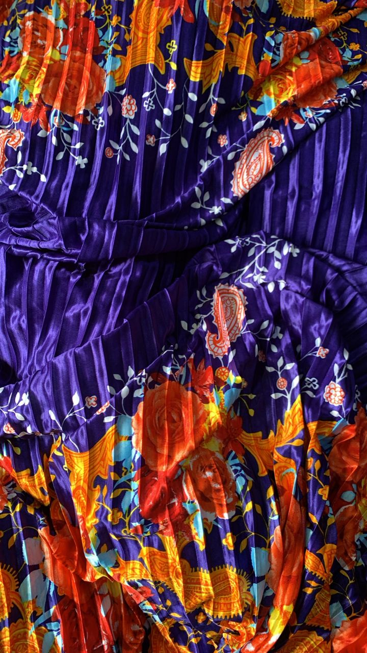 Sunset Bloom – ASOS Pleated Sunray