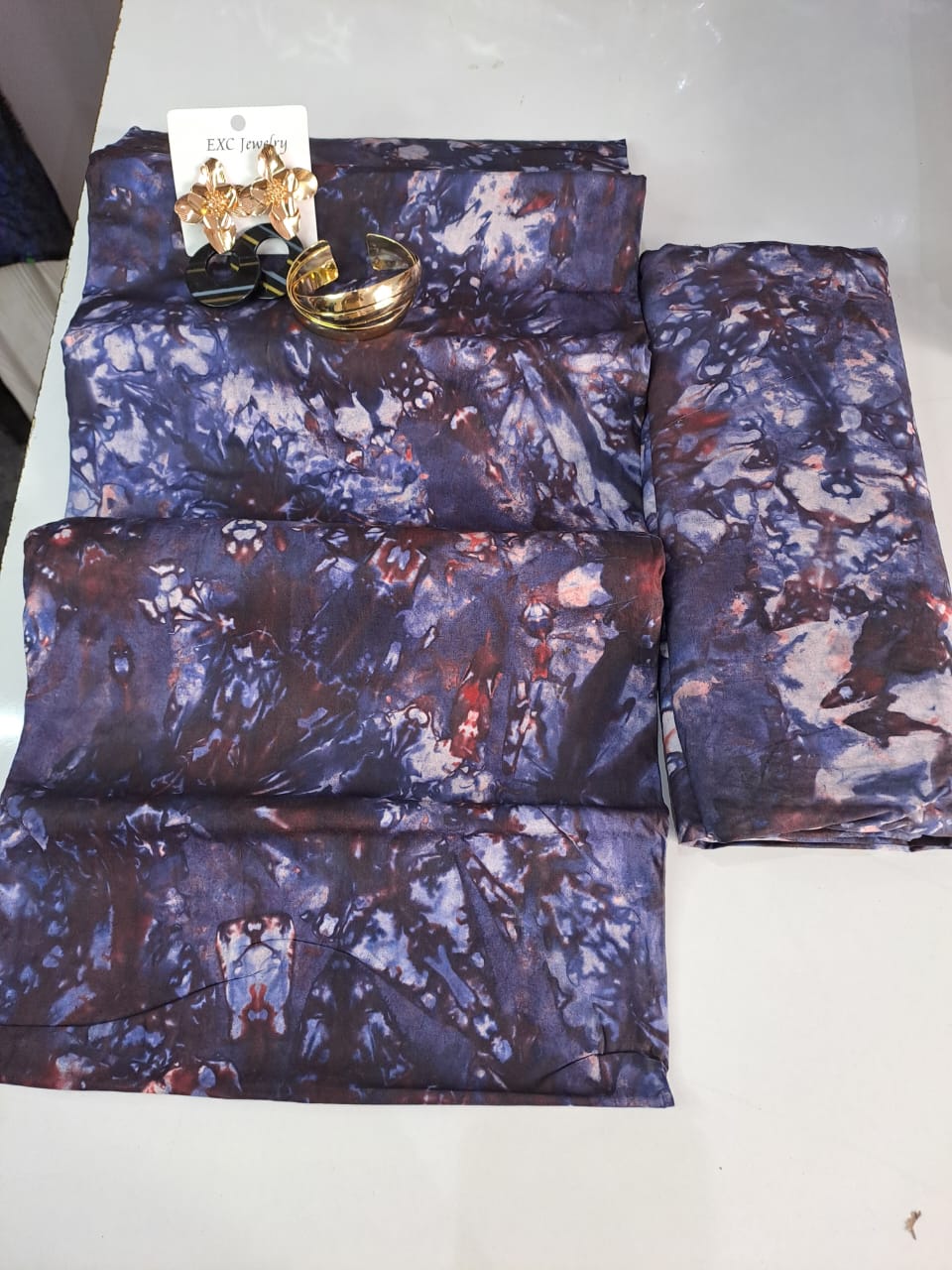 Midnight Weave Adire