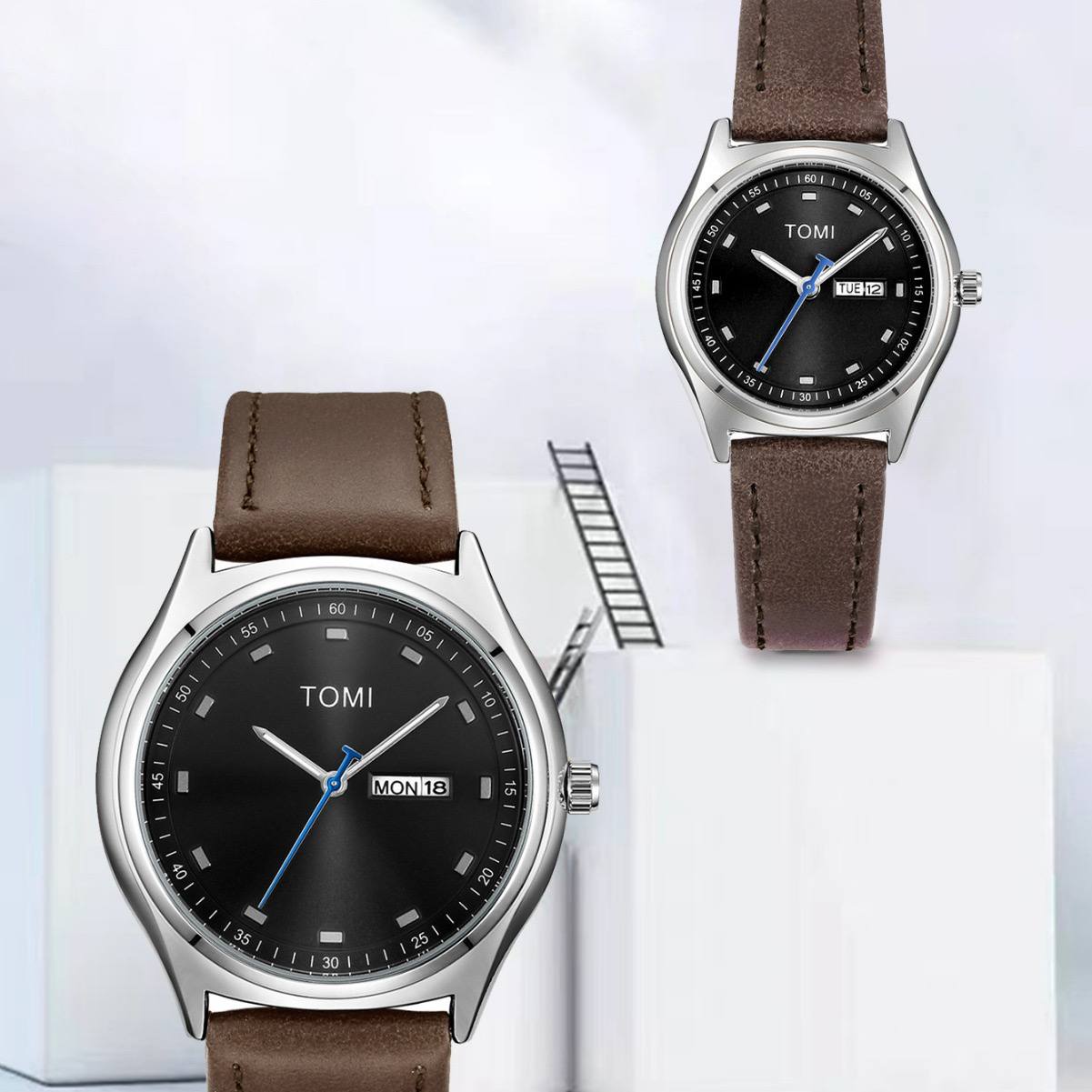 Brown Wrist watch by Tomi