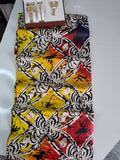 Sunfire – Yellow, Red & Black Ankara