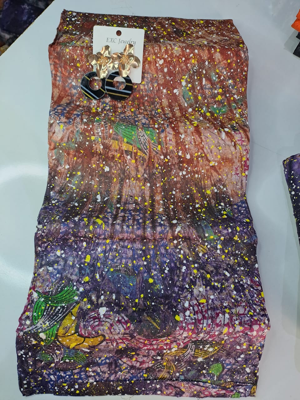 Color Fusion Multi-Color Adire